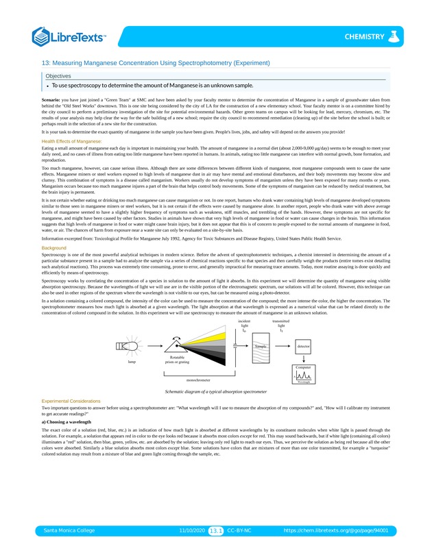 Online Chemistry Lab Manual - Page 156